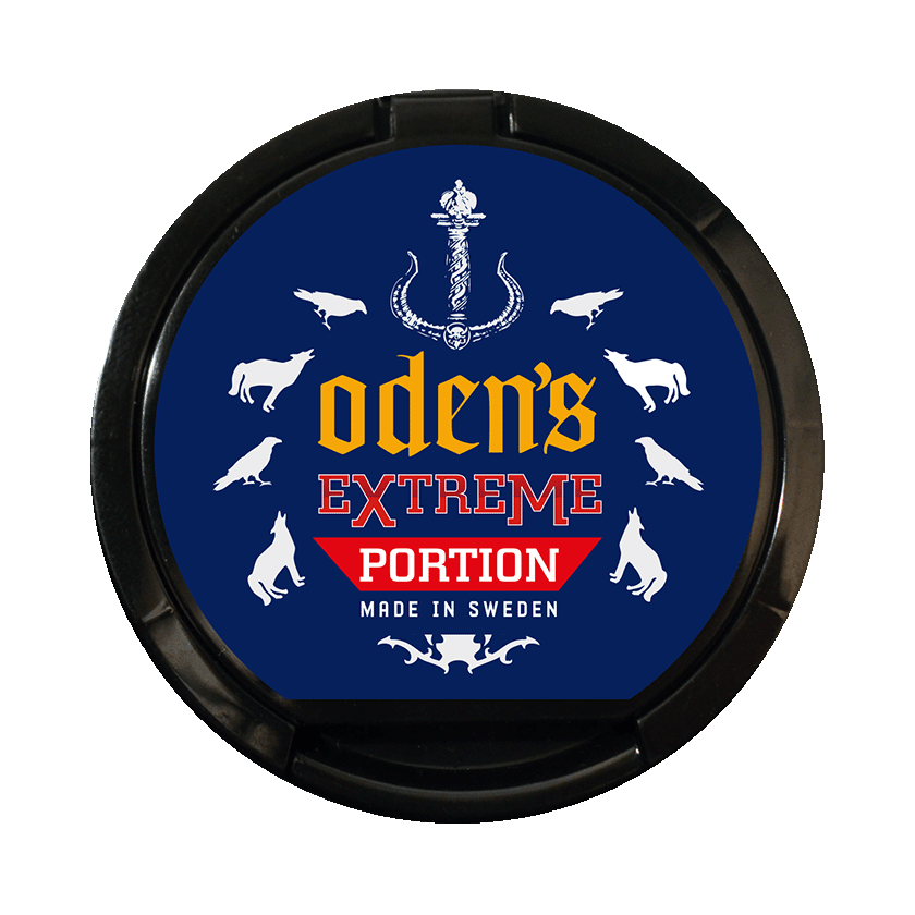 Odens Odens Lakrits Extreme Portion Extra Strong - snus