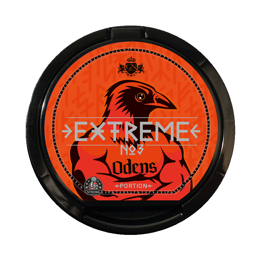 Odens Odens No3 Extreme Portion Extra Strong - snus