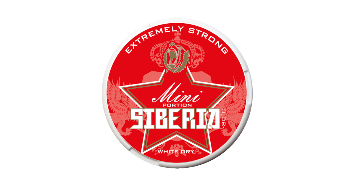 Siberia -80°C Extremely Strong White Dry Mini Portion