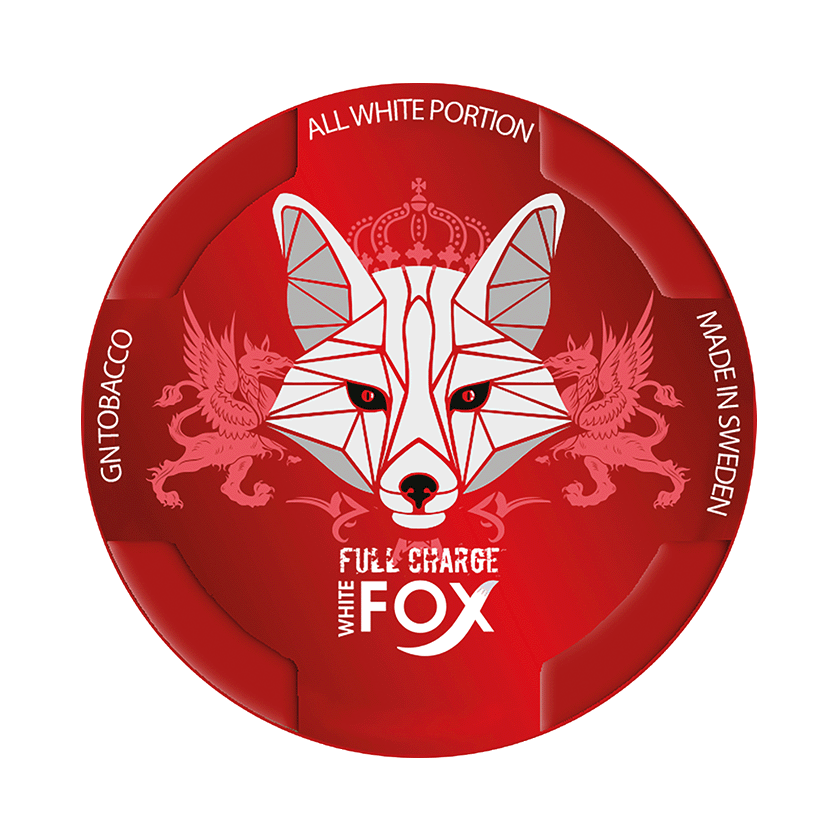 White Fox White Fox Full Charge Large 6 Extra Strong – nikotinpåsar