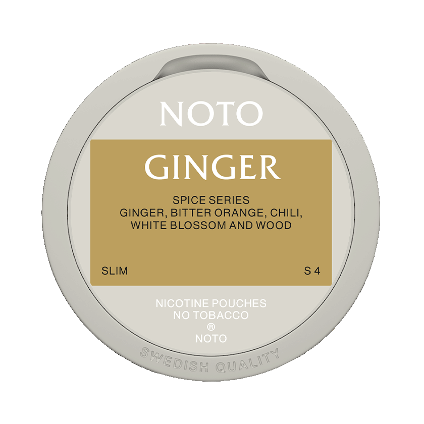 Noto NOTO Ginger S4 Strong – nikotinpåsar