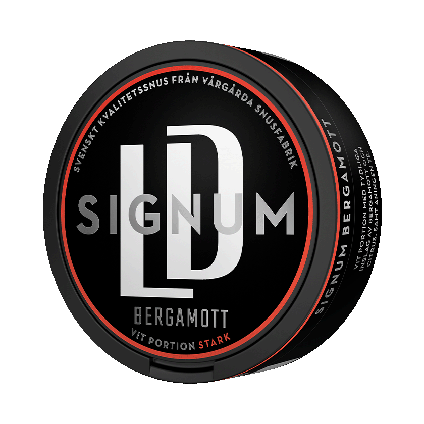 LD Signum Bergamott Vit Portion Stark dosa