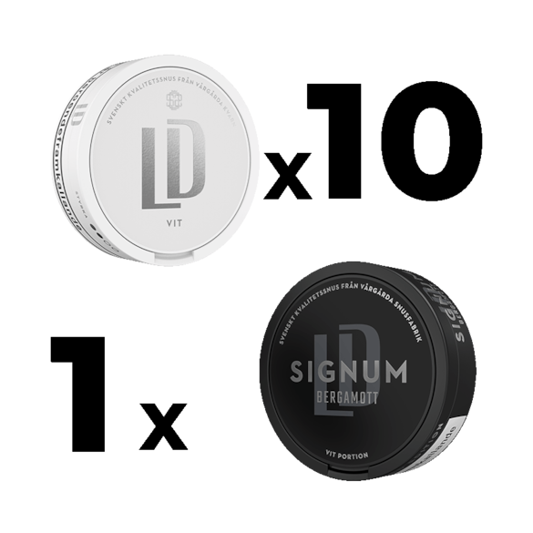 LD Mixpack 10 st Vit Portion & 1 st Signum Vit Portion