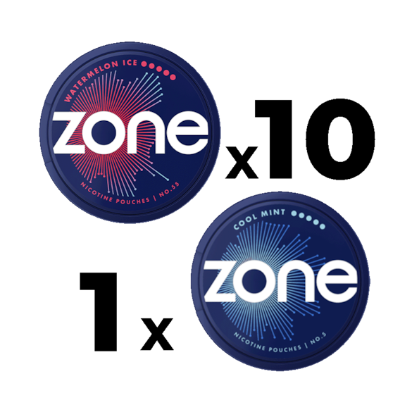 10p Watermelon #5 + 1p Cool Mint #5