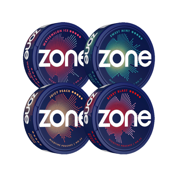 ZONE Mixpack Ultra Strong 4-pack