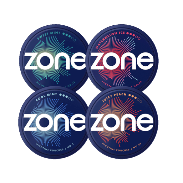 ZONE Mixpack Strong 4-pack