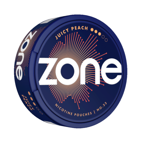 Köp ZONE No33 Juicy Peach 10mg - Från 29,90 kr/dosan