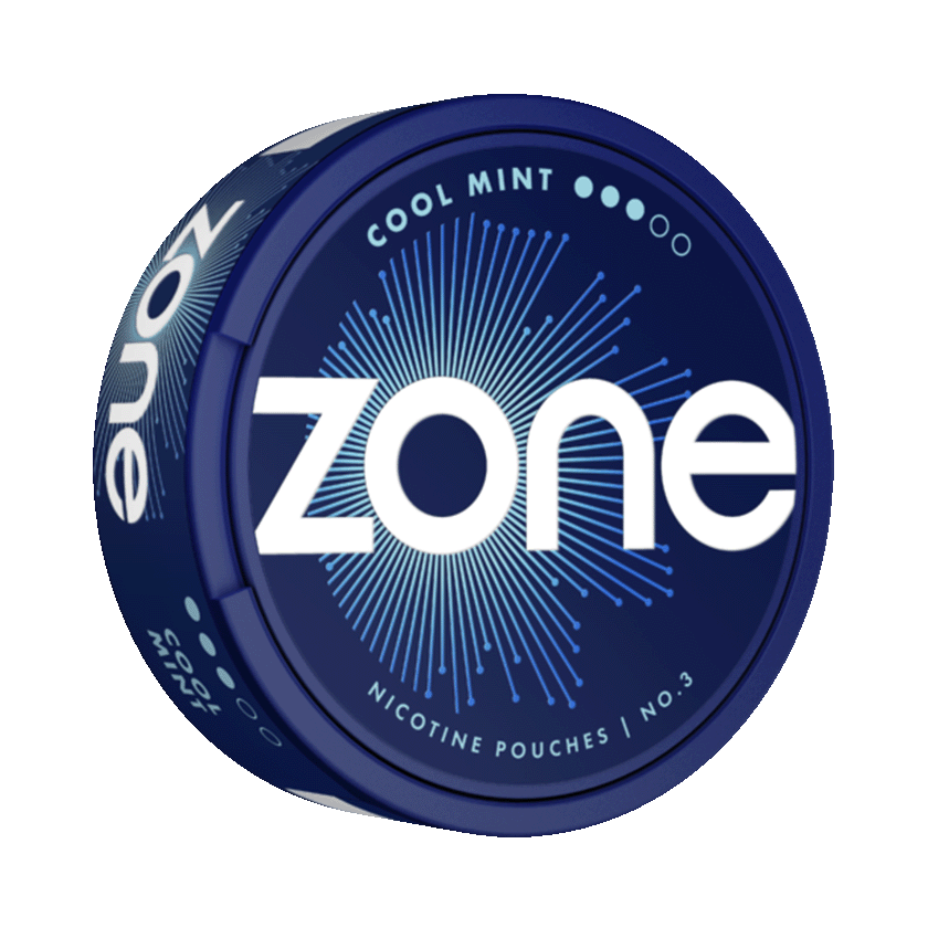 Zone ZONE No3 Cool Mint 3 Strong – nikotinpåsar