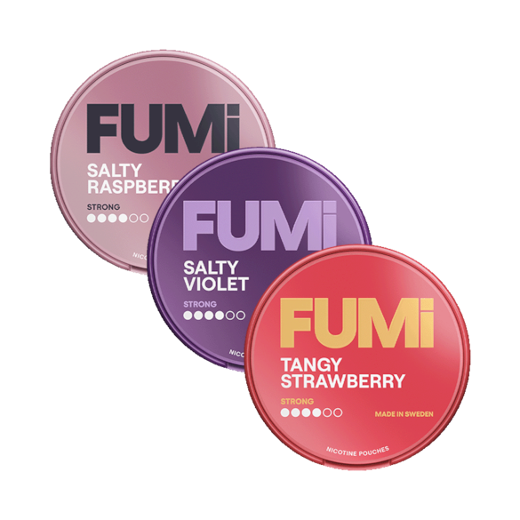 FUMi 3-pack Strong Mixpack
