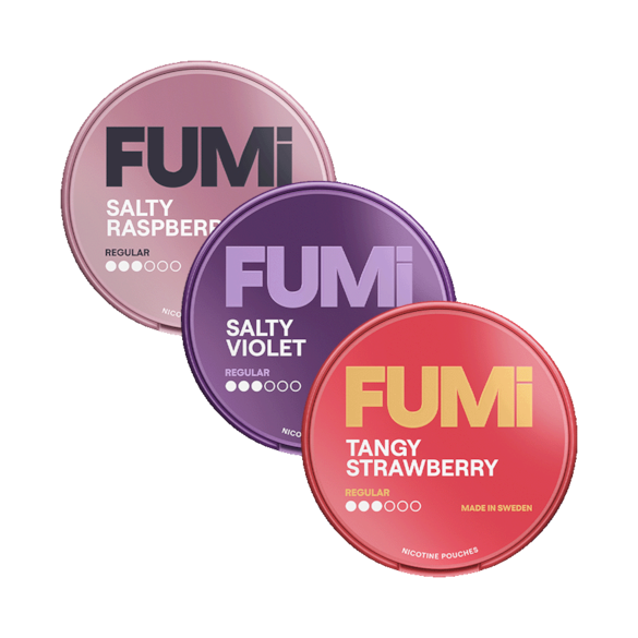 FUMi 3-pack Regular Mixpack