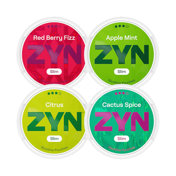 Zyn Slim Fruit and Berry S3 4-pack