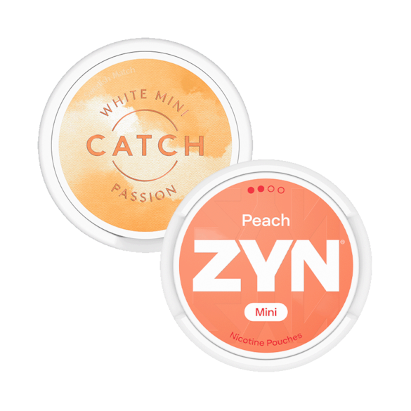 Catch and Zyn Mini Passion Peach S2 2-pack