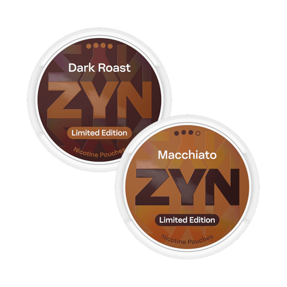 Zyn Dark Roast and Macchiato  2-pack