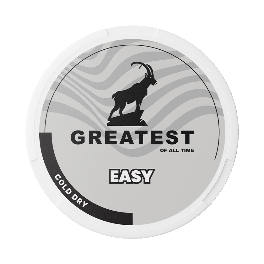 Greatest Greatest Cold Dry Easy 4mg Light – nikotinpåsar