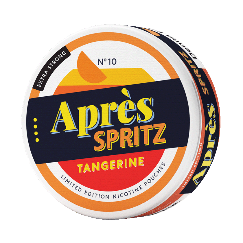 Apres Après No.10 Tangerine Spritz Extra Strong Normal – nikotinpåsar