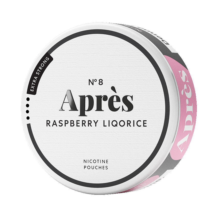 Apres Après No.8 Raspberry Liqorice Extra Strong Extra Strong - snus