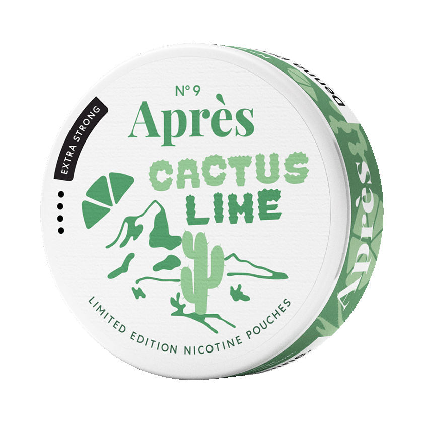 Apres Après No.9 Cactus Lime Extra Strong Normal – nikotinpåsar