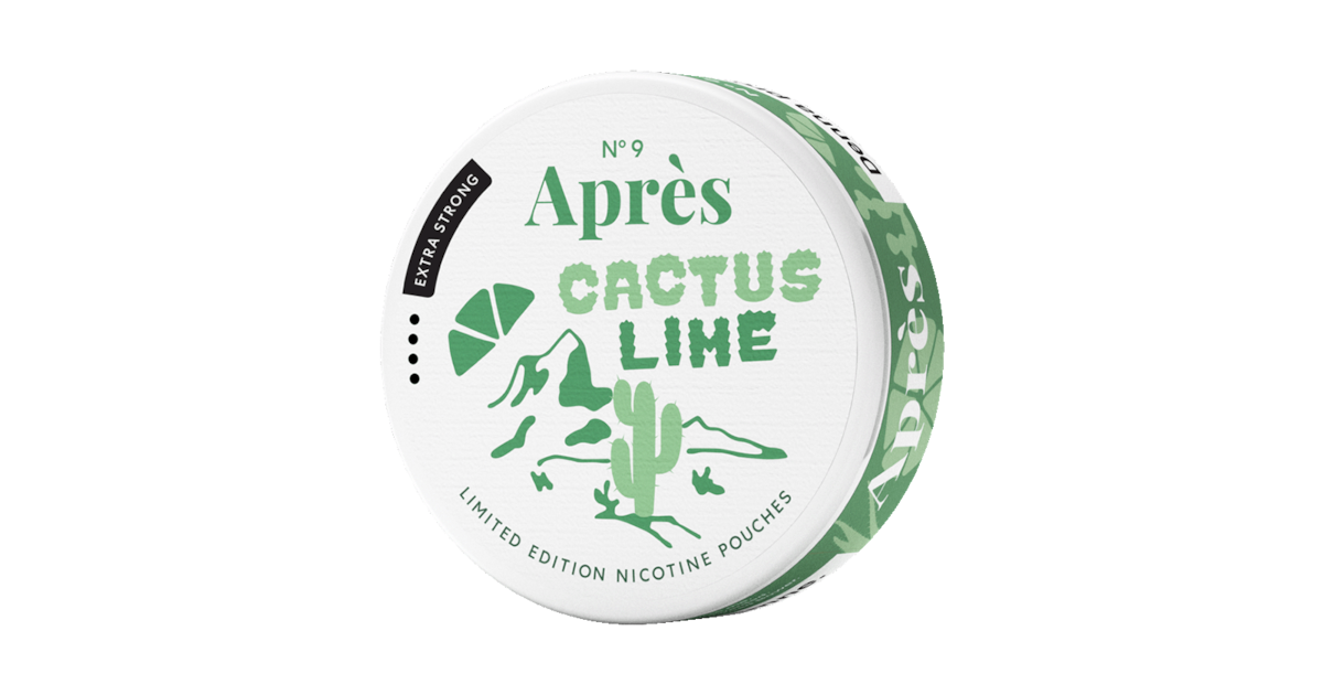 Après No.9 Cactus Lime Extra Strong 8,3mg