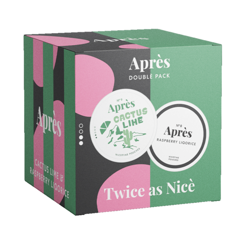 Köp Après Cactus Lime & Raspberry Liqorice Box - Från 49,90 kr/dosan