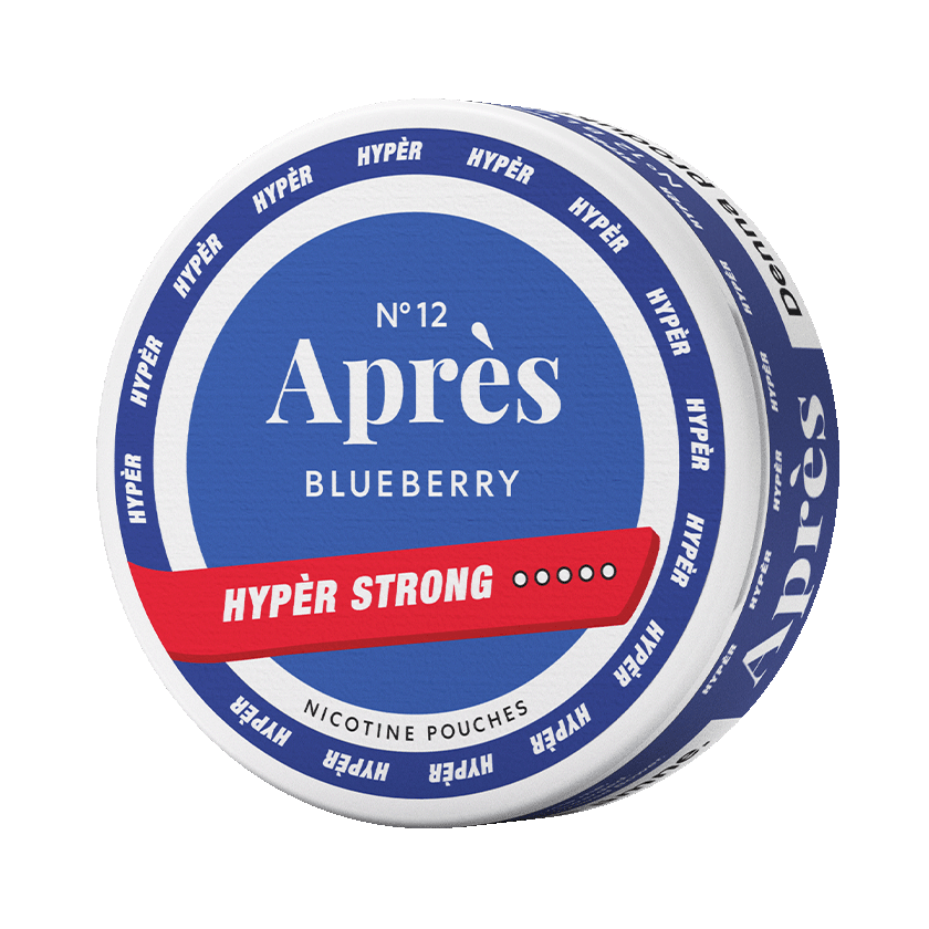 Apres Après No.12 Blueberry Hypèr Strong Strong – nikotinpåsar