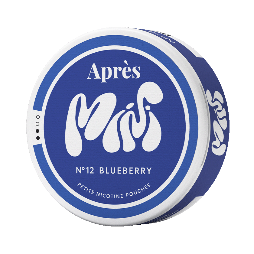 Apres Après No.12 Blueberry Mini Normal Light – nikotinpåsar