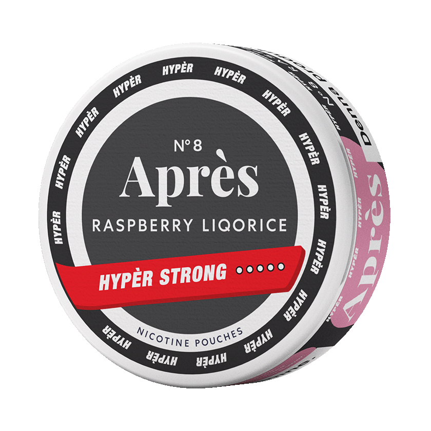 Apres Après No.8 Raspberry Liqorice Hypèr Strong Hyper Strong - snus