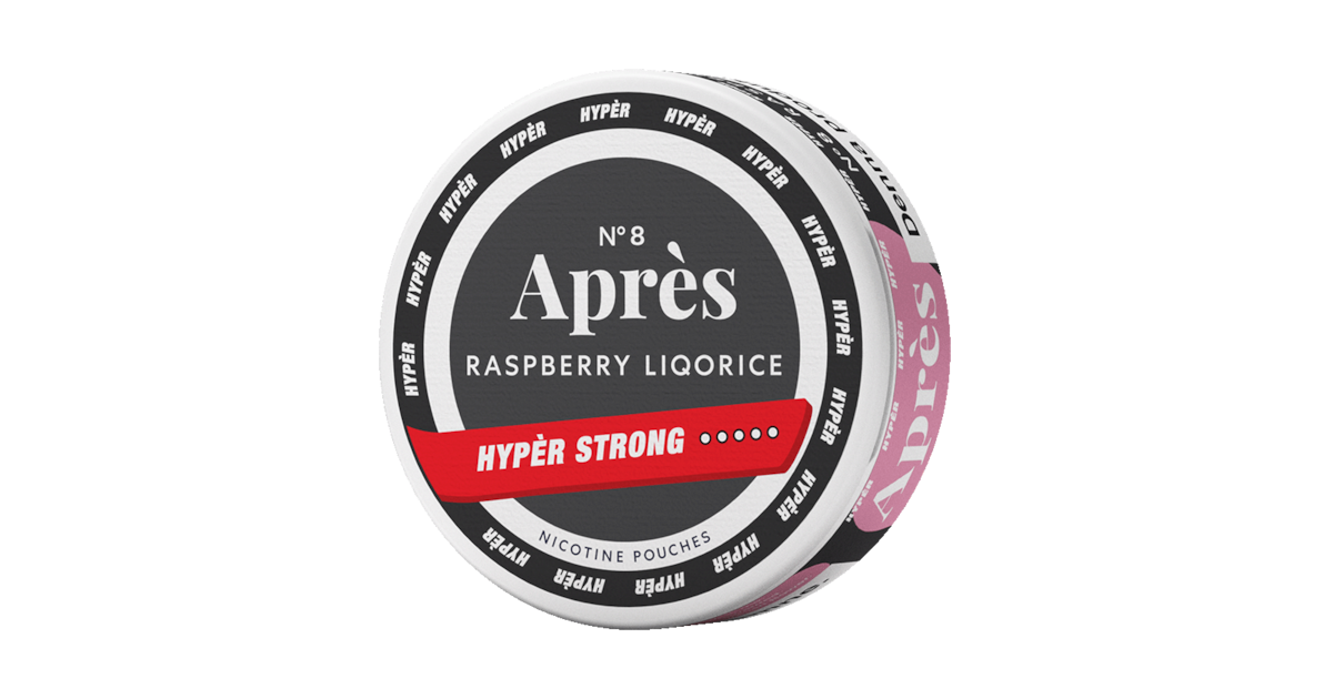Après No.8 Raspberry Liqorice Hypèr Strong 11mg