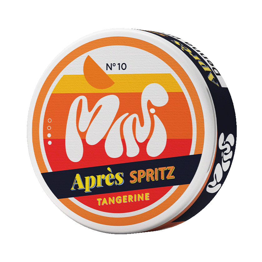 Apres Après No.10 Tangerine Spritz Mini Normal Light – nikotinpåsar