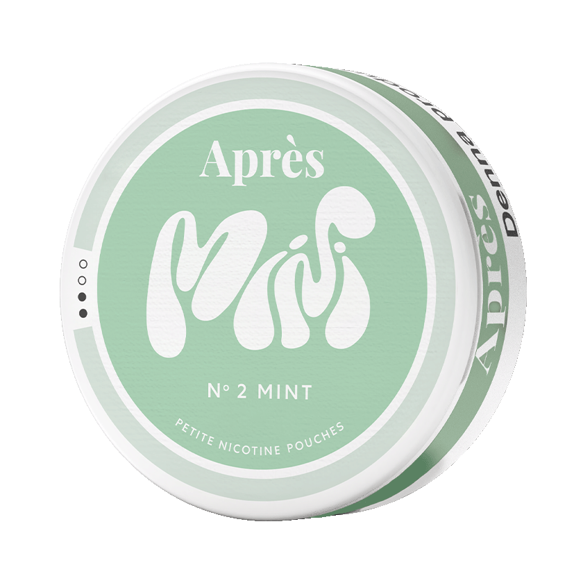 Apres Après No.2 Mint Mini Normal Light – nikotinpåsar