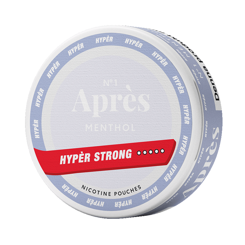 Apres Après No.1 Menthol Hypèr Strong Hyper Strong – nikotinpåsar