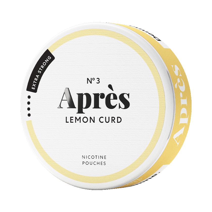 Apres Après No3 Lemon Curd Extra Strong – SnusExpress.se Strong – nikotinpåsar