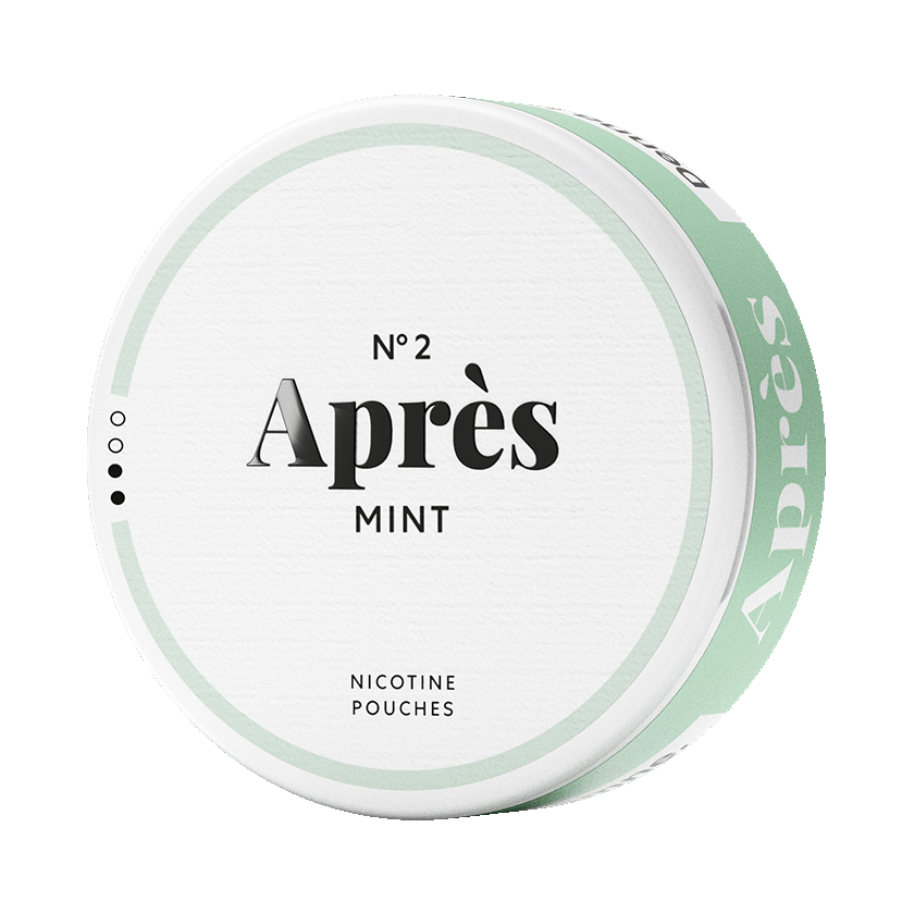 Apres Après No.2 Mint Normal Light – nikotinpåsar