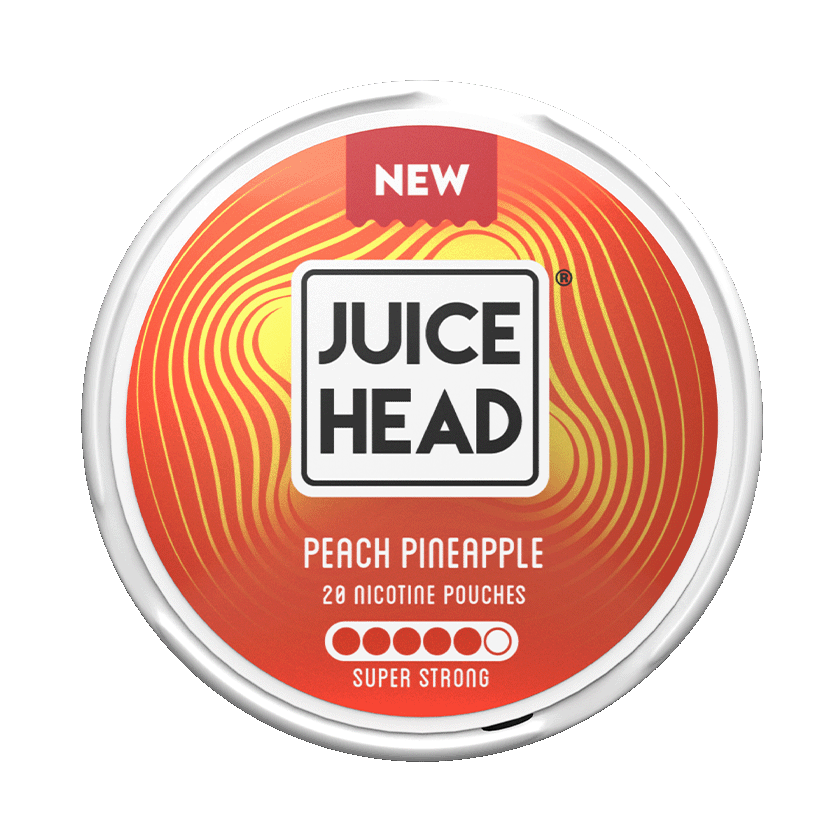 Juicehead Juice Head Peach Pineapple Super Stong 14mg Extra Strong - nikotinpåsar