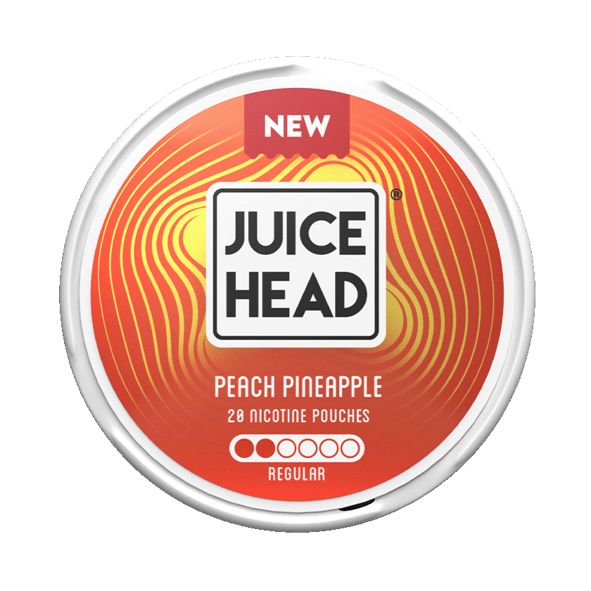 Juicehead Juice Head Peach Pineapple 6mg Regular Normal – nikotinpåsar