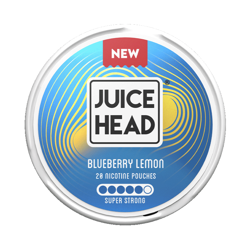 Juicehead Juice Head Blueberry Lemon Super Stong 14mg Extra Strong - nikotinpåsar