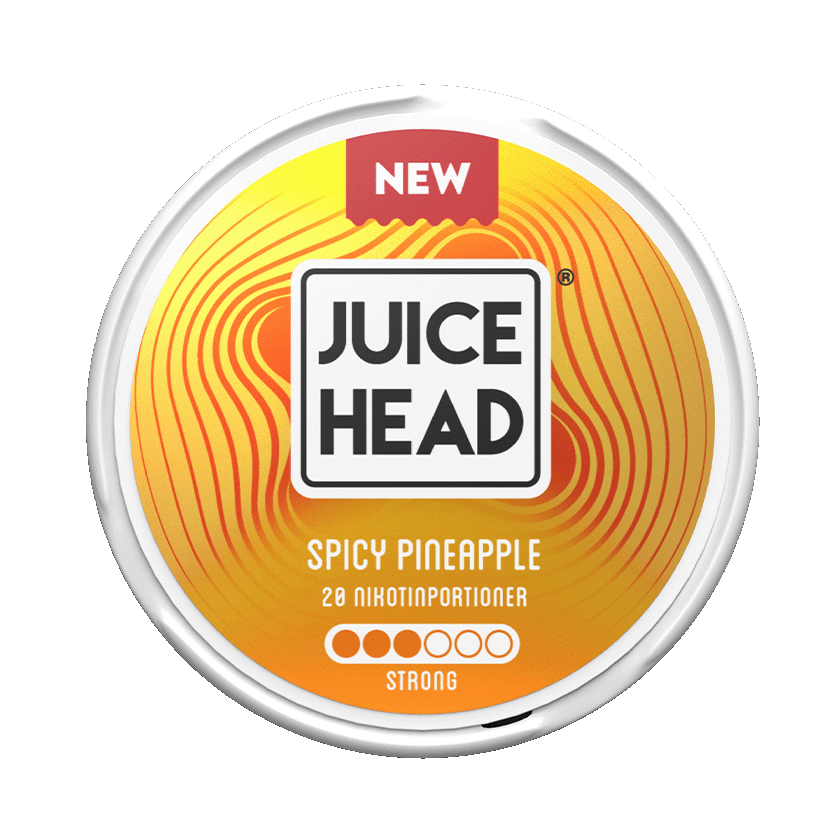 Juicehead Juice Head Spicy Pineapple 9mg Strong Strong – nikotinpåsar