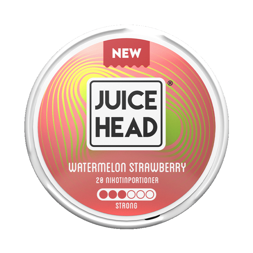 Juicehead Juice Head Watermelon Strawberry 6mg Regular Light - nikotinpåsar