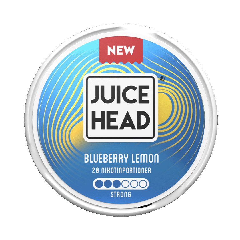 Juicehead Juice Head Blueberry Lemon 9mg Strong Strong – nikotinpåsar