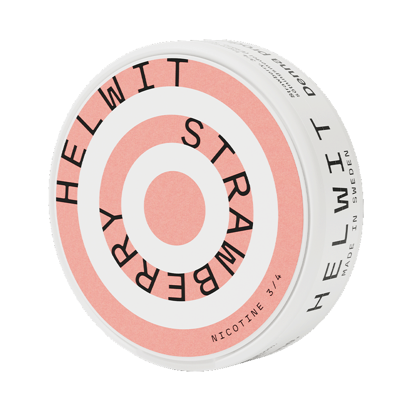 Helwit Helwit Strawberry 3 Light – nikotinpåsar
