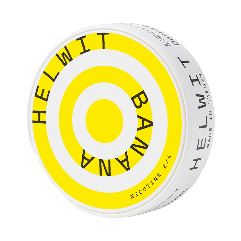 Helwit Helwit Banana 2 Normal – nikotinpåsar
