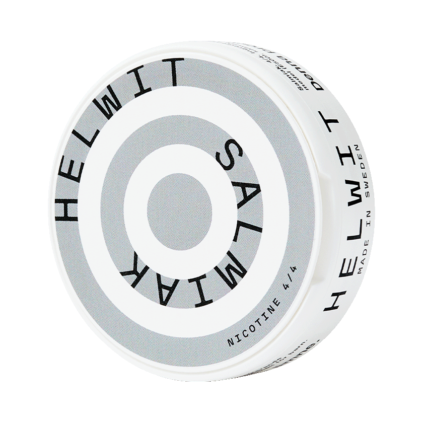 Helwit Helwit Salmiak 4 Normal – nikotinpåsar