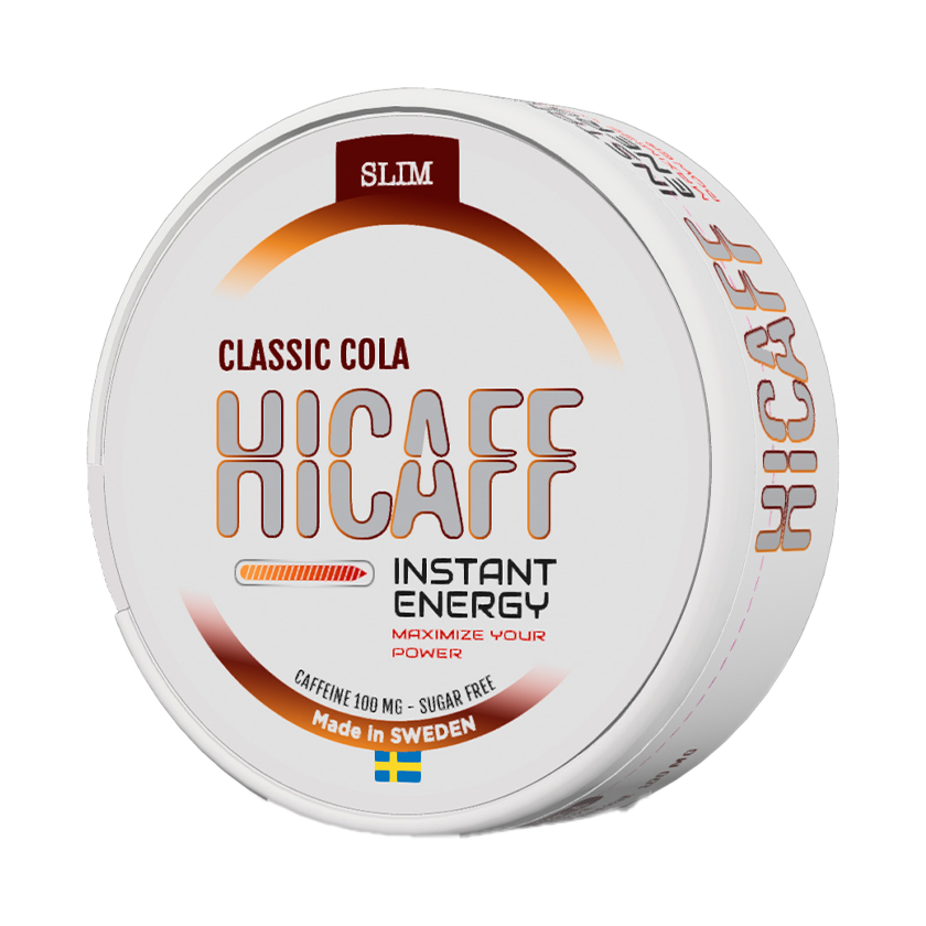 Hicaff Hicaff Classic Cola Nikotinfritt Snus - nikotinpåsar