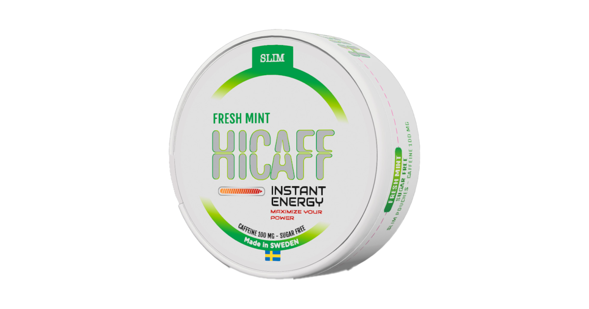Hicaff Fresh Mint 100mg Koffein