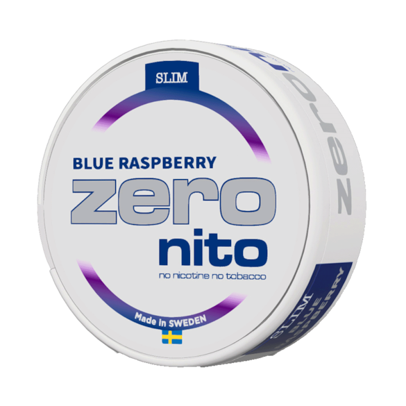 Zeronito Blue Raspberry Slim Nikotinfritt Snus