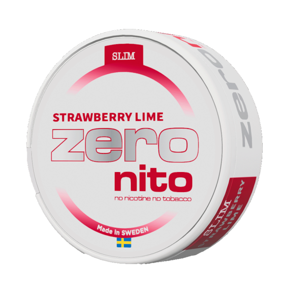 Zeronito Strawberry Lime Slim Nikotinfritt Snus