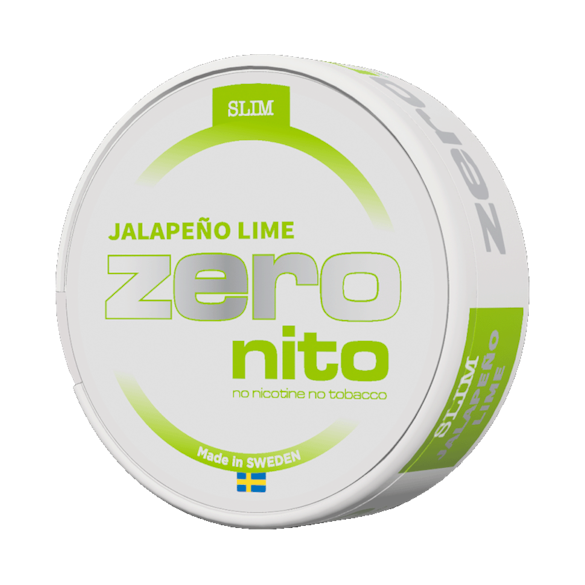 Zeronito Jalapeno Lime Slim Nikotinfritt Snus