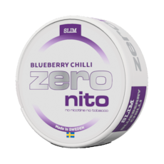 Zeronito Blueberry Chilli Slim Nikotinfritt Snus