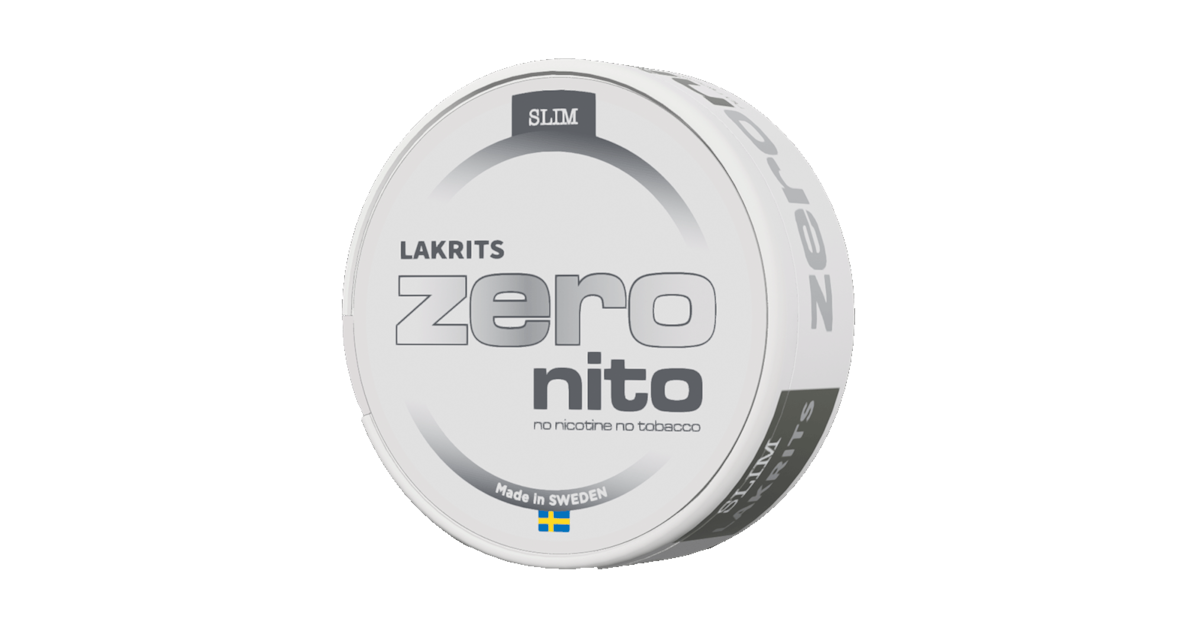 Zeronito Lakrits Slim Nikotinfri