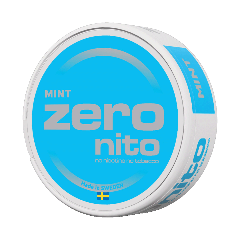 Zeronito Zeronito Mint Nikotinfritt Snus Normal – nikotinpåsar