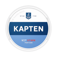 Kapten Vit Stark Portion